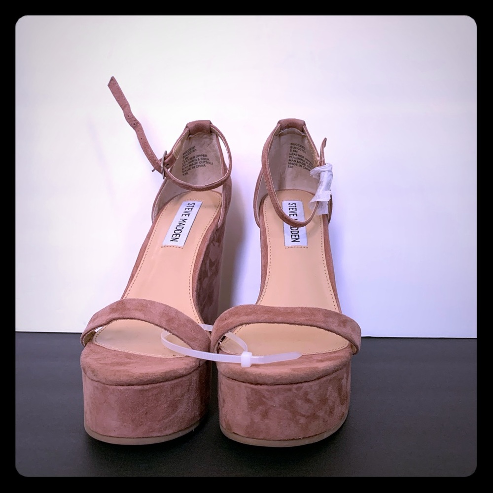 STEVE MADDEN Succeed Platform Wedge Sandal